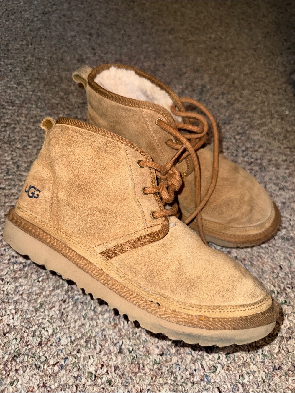 UGG Lace-Up Ankle Boots